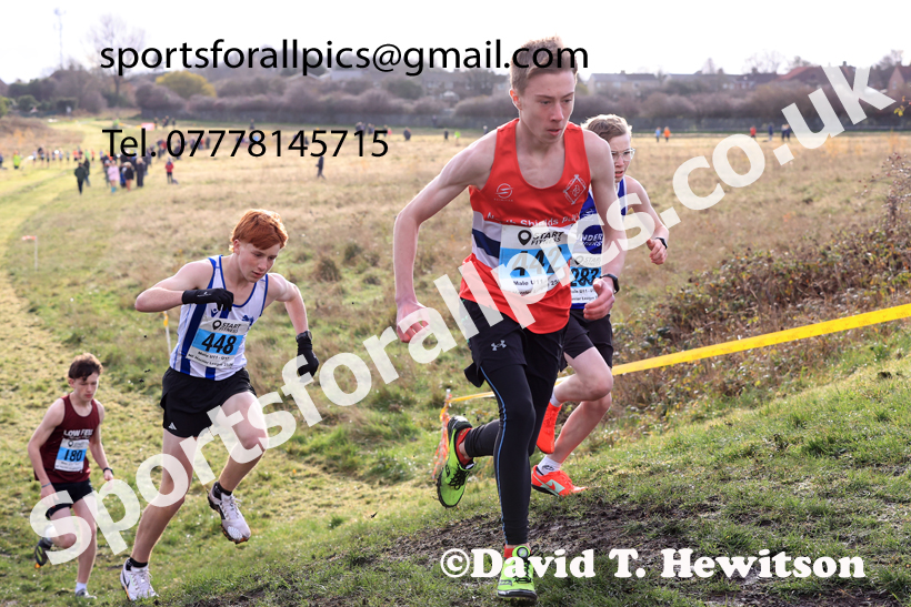 Mens Under-17s 2025 Start Fitness NEHL, Wrekenton, Gateshead, Sunday, November 23rd. Photo: David T. Hewitson/Sports for All Pics